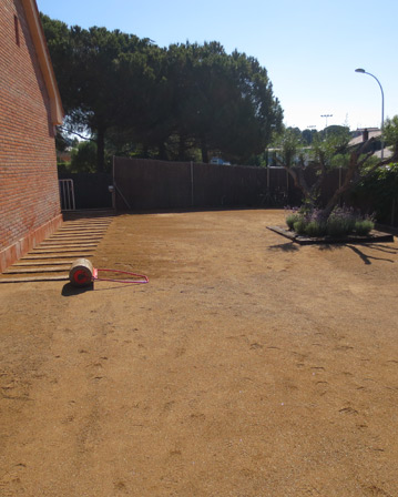 .Preparación del terreno.