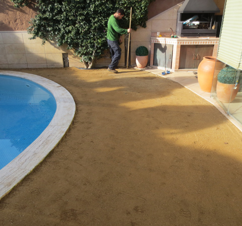 .Preparación del terreno.